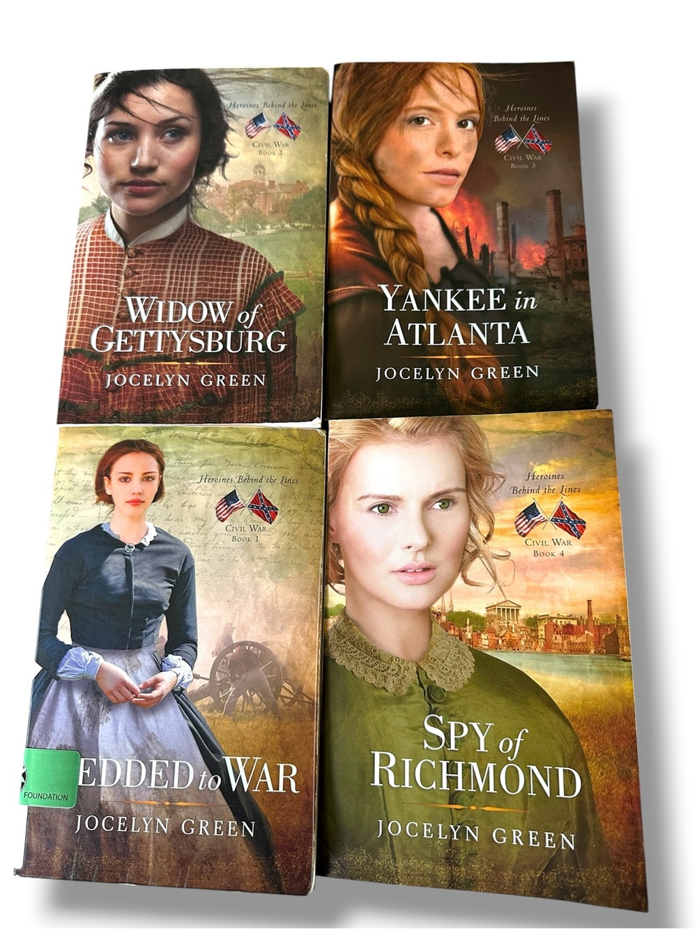 Jocelyn Green Civil War Book Set (4 Paperback Books) - Multi HISTORICAL FICTION